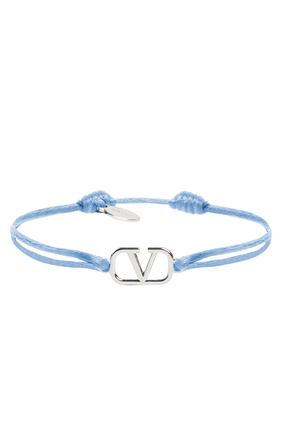 Valentino Garavani VLogo Signature Cotton Bracelet